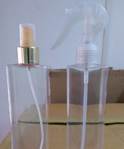 250ml PET Rectangular Bottle with
24-410 Neck Profile