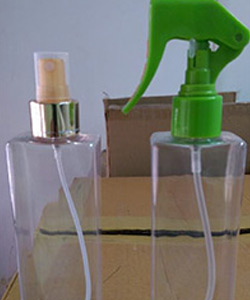 250ml PET Rectangular Bottle with
24-410 Neck Profile