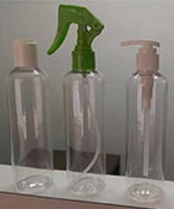 250ml PET Round Bottle with 24-410 Neck Profile